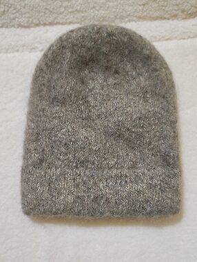 Peruvian Link Kids Gray Knit Beanie Hat - Cozy Winter Accessory